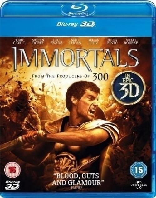 Immortals 3D (Blu-ray), Cd's en Dvd's, Blu-ray, Gebruikt, Verzenden