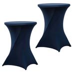 Set Van 2 Stuks! Statafelrok Marineblauw 80 CM Alora, Tuin en Terras, Buitenverlichting, Nieuw