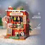 Robotime Christmas Cocoa Shop Kerst Kerstmis Modelbouw, Hobby en Vrije tijd, Modelbouw | Overige, Verzenden, Nieuw