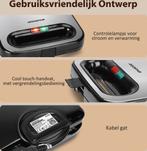 Tosti apparaat - Tosti ijzer - Sandwich maker - 750W - RVS -, Verzenden, Nieuw