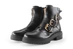 Nelson Biker boots in maat 39 Zwart | 10% extra korting, Verzenden, Zwart, Overige typen, Zo goed als nieuw