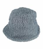 Bucket Hat Teddy Stof Blauw, Sieraden, Tassen en Uiterlijk, Verzenden, Nieuw
