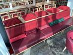 Hutten restaurantbank met opbergruimte – 2 stuks beschikbaar, Ophalen of Verzenden, Gebruikt, Meubilair