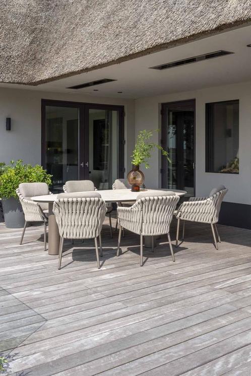 4 Seasons Outdoor Montera tuinset terre met Arizona tafel, Tuin en Terras, Tuinsets en Loungesets, Ophalen of Verzenden