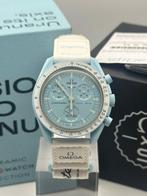 Omega x Swatch - MoonSwatch - Mission to Uranus - Zonder, Sieraden, Tassen en Uiterlijk, Horloges | Heren, Nieuw