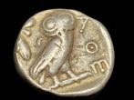 Attica, Athene Tetradrachm c. 430 a.C., Postzegels en Munten