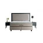 Opberg Boxspring Milano, Verzenden, Nieuw, Tweepersoons
