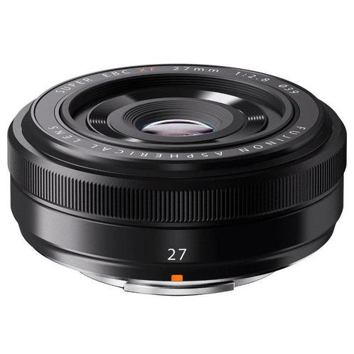 Fujifilm XF 27mm f/2.8 Pancake Zwart objectief - Tweedehands, Audio, Tv en Foto, Fotografie | Lenzen en Objectieven, Groothoeklens