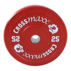 Crossmaxx® bumper plate 50mm - 25 kg, Sport en Fitness, Nieuw, Verzenden