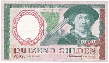 Nieuw aanbod! Nederlandse Bankbiljetten beschikbaar voor biedingen