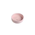 Waskom Anna 35x35x12cm mat roze inclusief afvoerplug, Verzenden, Nieuw