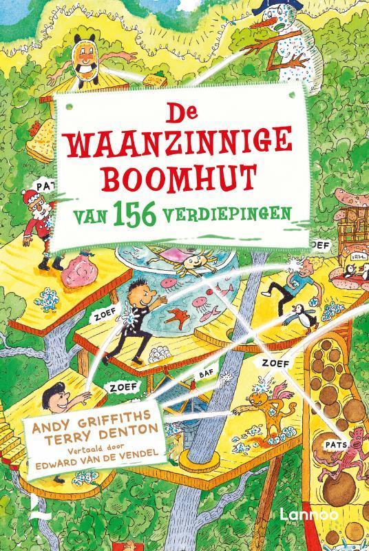 De waanzinnige boomhut van 156 verdiepingen / De waanzinnige, Boeken, Kinderboeken | Jeugd | 10 tot 12 jaar, Gelezen, Verzenden
