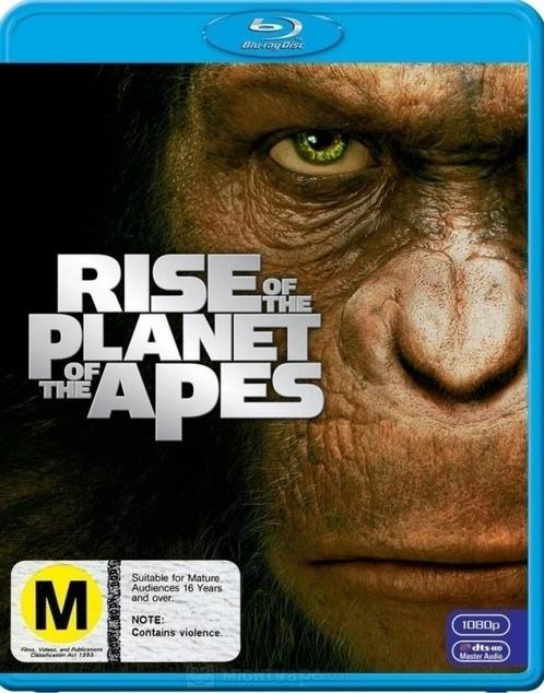 Rise of the Planet of the Apes (Blu-ray + DVD) (Blu-ray), Cd's en Dvd's, Blu-ray, Gebruikt, Verzenden