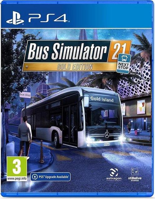 Playstation 4 Bus Simulator 21: Gold Edition, Spelcomputers en Games, Games | Sony PlayStation 4, Zo goed als nieuw, Verzenden