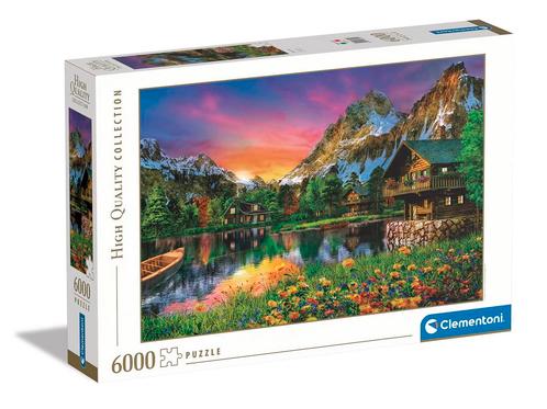 Clementoni - Puzzel 6000 Stukjes High Quality Collection Alp, Hobby en Vrije tijd, Denksport en Puzzels, Nieuw, Verzenden