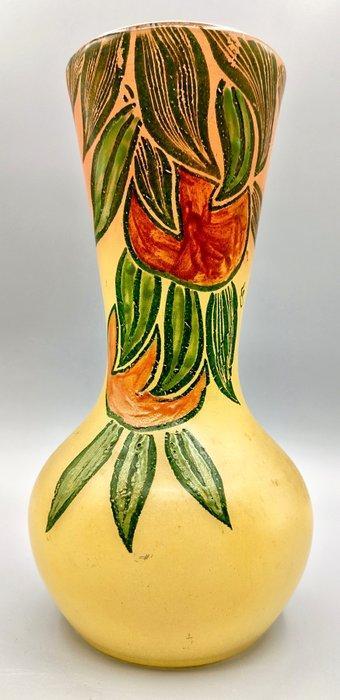 LEGRAS (1839-1916) - François-Théodore Legras - Vaas -, Antiek en Kunst, Kunst | Designobjecten