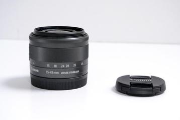 Occ Canon EF-M 15-45mm f/3.5-6.3 is stm beschikbaar voor biedingen