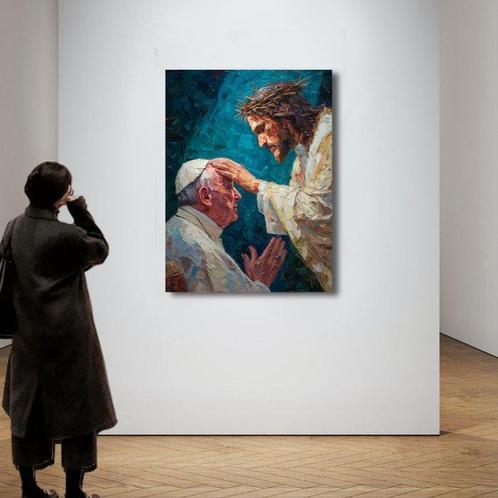 Canvas Fit - Alberto Ricardo - La Unción del Pastor:, Antiek en Kunst, Antiek | Boeken en Bijbels