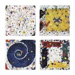 Museum of Contemporary Art Los Angeles - Sam Francis - Bord, Antiek en Kunst, Antiek | Glas en Kristal