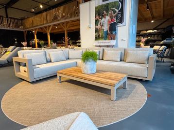 Metropolitan 4 Seasons Outdoor loungeset Latte cappuccino beschikbaar voor biedingen