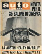 1965 AUTO ITALIANA MAGAZINE 11 ITALIAANS, Boeken, Auto's | Folders en Tijdschriften, Nieuw, Author