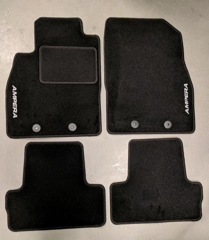 CLASSIC Velours automatten met LOGO - Opel Ampera, Auto diversen, Automatten, Nieuw, Verzenden