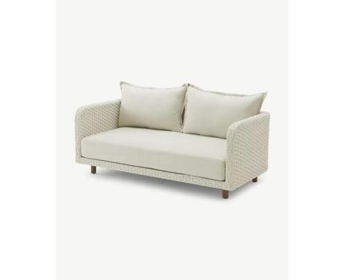 Loungebank Nayan 2-zits - Oyster, Tuin en Terras, Tuinbanken, Nieuw, Ophalen of Verzenden