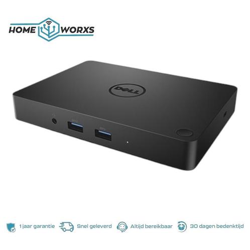 DELL WD15 Docking station USB 3.2 USB-C inc. 130Watt lader, Computers en Software, Dockingstations, Docking station, Refurbished