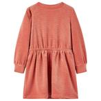 vidaXL Kinderjurk met lange mouwen 104 middelroze, Verzenden, Nieuw