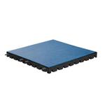 Rubber tegel met pen- en gat verbinding EPDM - Blauw - 50x50, Tuin en Terras, Tegels en Klinkers, Nieuw, Verzenden