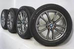 BMW X3 X4 G01 G02 691 19 inch velgen Michelin Runflat Winter, 19 inch, Gebruikt, Velg(en), Winterbanden