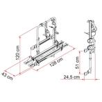 Fiamma Carry-Bike 200 DJ Ducato <2006, Nieuw