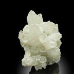 Exquise Calciet- en Kwartscluster – 1997 | Zeldzaam, Verzamelen, Mineralen en Fossielen