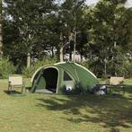 vidaXL Camping Tent met dak Groen 308 x 268 x 130 cm, Caravans en Kamperen, Verzenden, Nieuw