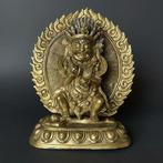 Mahakala 25 cm / 2.7 kg - Verguld brons - Azië