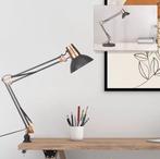 Verstelbare Bureaulamp – Metalen Klemlamp met Scharnierarm, Verzenden, Nieuw