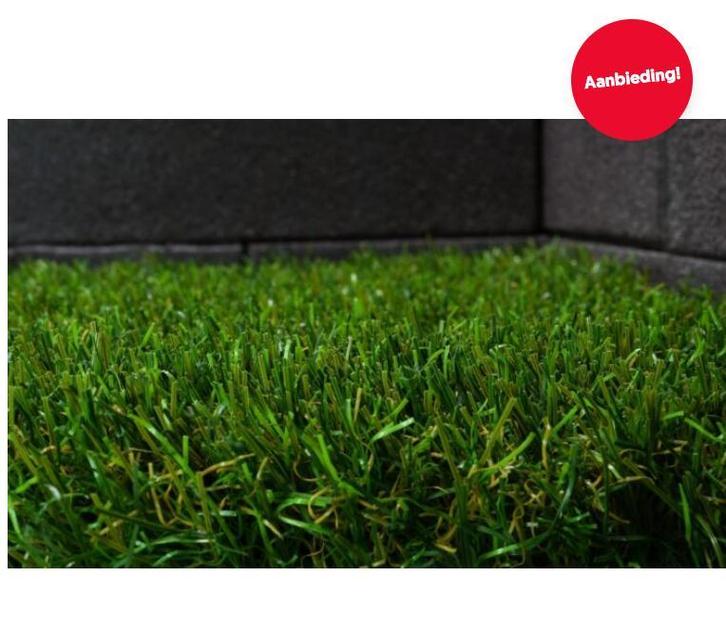 magazijn opruiming! kunstgras coupons bermuda 50% korting, Tuin en Terras, Gras en Kunstgras, 10 tot 20 m², Kunstgras, Nieuw, Ophalen