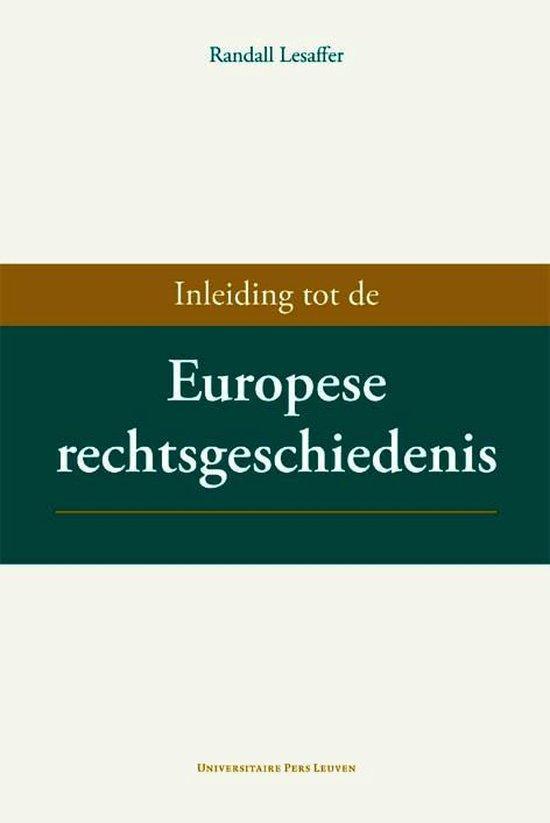 9789058679802 Inleiding tot de Europese rechtsgeschiedenis, Boeken, Schoolboeken, Zo goed als nieuw, Verzenden