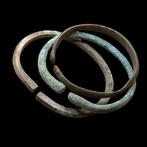 Oude Keltische set van 3 Brons Armband (Zonder Minimumprijs), Sieraden, Tassen en Uiterlijk, Antieke sieraden