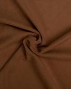 Scuba Imitatieleder Suède Bruin, Hobby en Vrije tijd, Stoffen en Lappen, Nieuw, Bruin