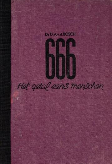 Bosch, Ds. D.A. van den-666 het getal eens menschen beschikbaar voor biedingen