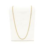 Gouden lange Venetiaanse schakel ketting | 70 cm, Sieraden, Tassen en Uiterlijk, Kettingen, Ophalen of Verzenden, Gebruikt, Overige kleuren