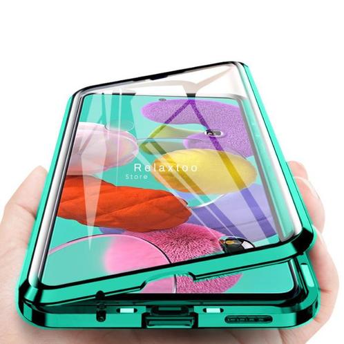 Samsung Galaxy S9 Magnetisch 360° Hoesje met Tempered Glass, Telecommunicatie, Mobiele telefoons | Hoesjes en Frontjes | Samsung