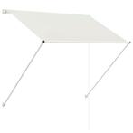 Creme Uitvalscherm 100x150: Tweedekansje met Korting! OP=OP, Doe-het-zelf en Verbouw, Rolluiken, Ophalen of Verzenden, Nieuw, 100 tot 150 cm