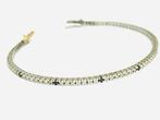 Tennis armband - 18 karaat Witgoud - 2.85ct. tw. Diamant, Sieraden, Tassen en Uiterlijk, Antieke sieraden