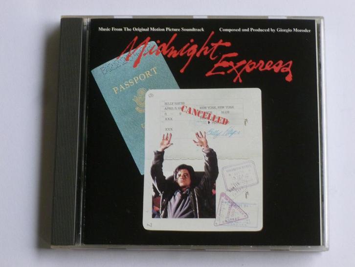 Midnight Express - Giorgio Moroder (soundtrack), Cd's en Dvd's, Cd's | Filmmuziek en Soundtracks, Zo goed als nieuw, Verzenden