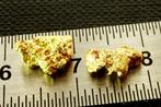 Goud Naturel, Nuggets uit Mauritanië (goudklompje)- 1.46 g -, Verzamelen, Mineralen en Fossielen