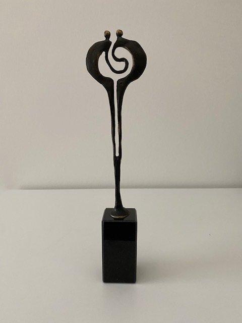 Corry Ammerlaan - sculptuur, Samen 1 - 25 cm - Verbronsd, Antiek en Kunst, Curiosa en Brocante