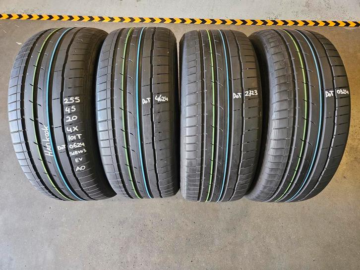 255/45/20 101T AO HANKOOK S1EVO3 EV 6,4MM PROFIEL, Auto-onderdelen, Banden en Velgen, 20 inch, Erkend duurzaam, Zomerbanden, 255 mm