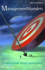 Managementblunders | BOLTE,  G. | 9789027484925, Zo goed als nieuw, BOLTE,  G.